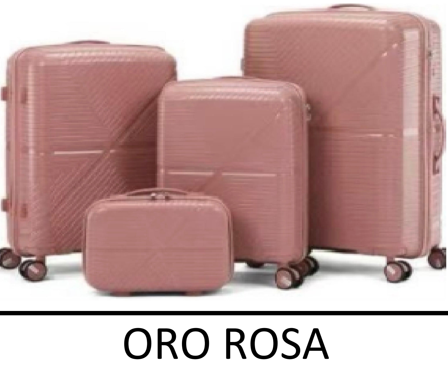 Set di valigie 4 pezzi Trolley a mano impermeabile