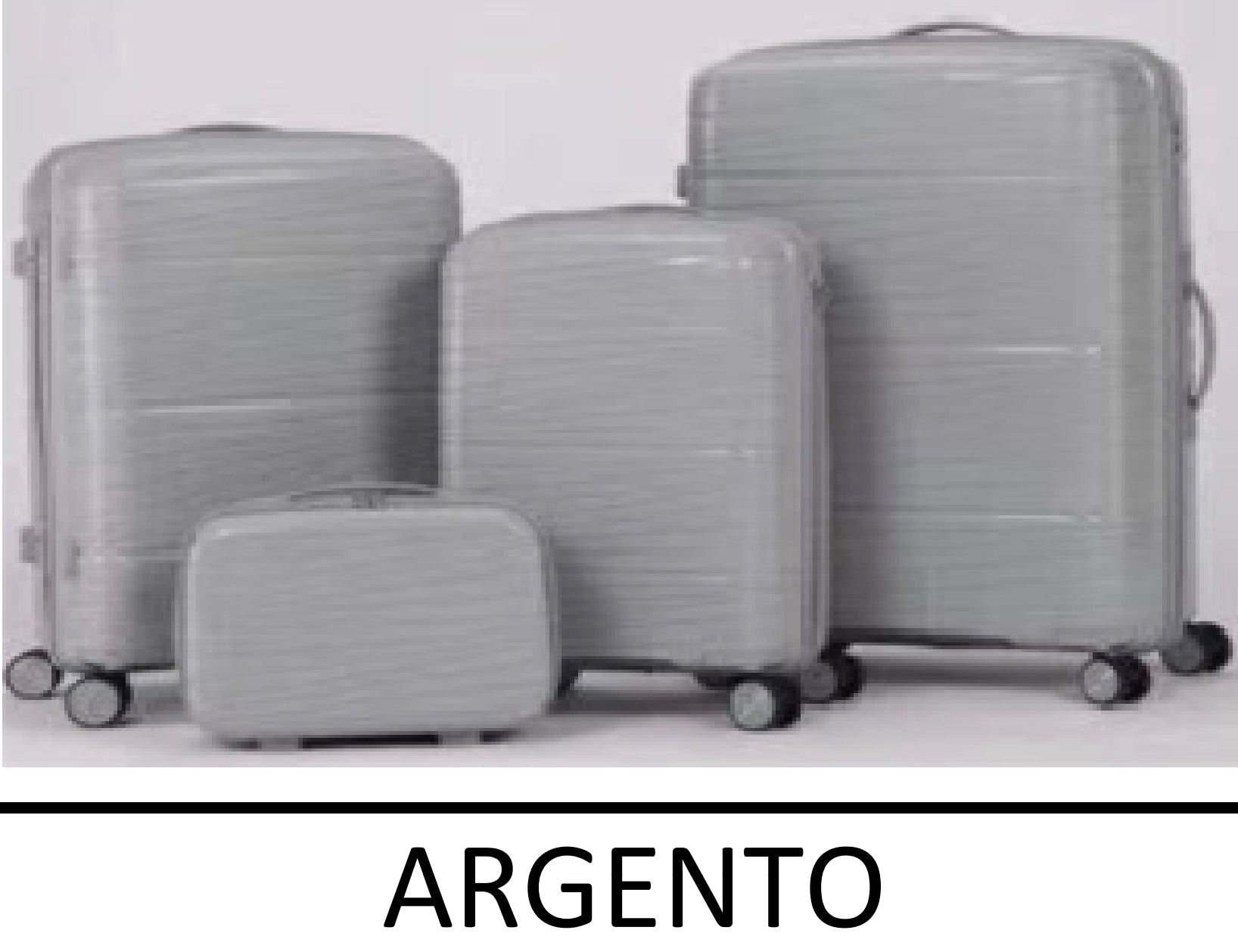 Set di valigie 4 pezzi Trolley a mano impermeabile