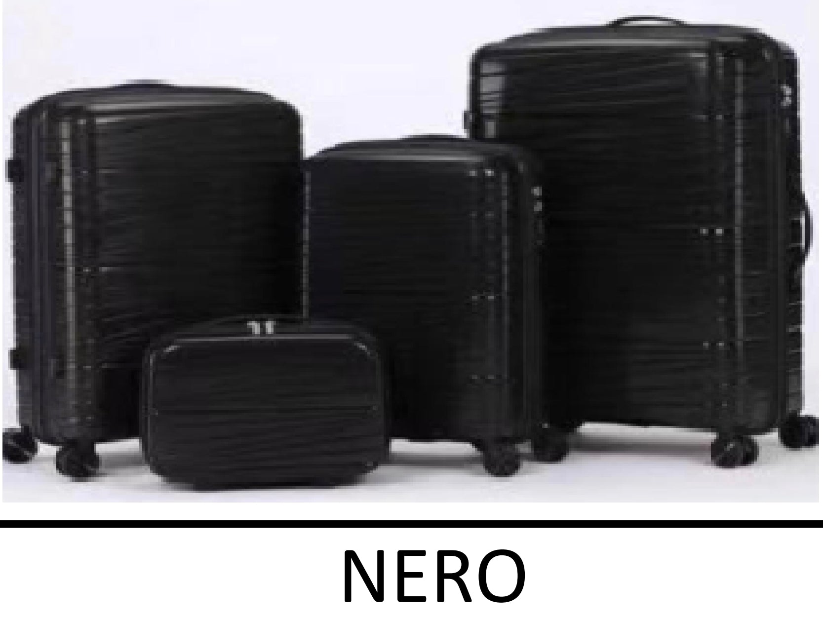Set di valigie 4 pezzi Trolley a mano impermeabile