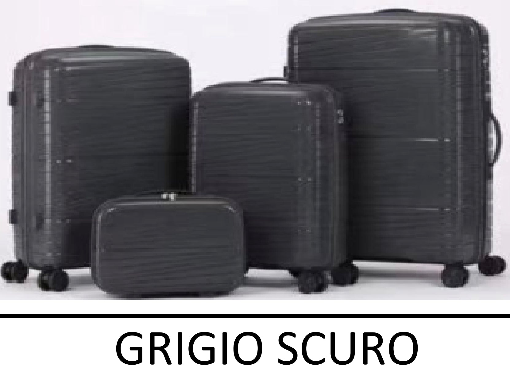 Set di valigie 4 pezzi Trolley a mano impermeabile